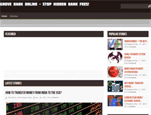 Tablet Screenshot of grovebankonline.com